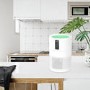 GRADE A2 - electriQ Ultra Quiet HEPA Air Purifier with Air Quality Temperature and Humidity Indicators for Allergies Hayfever Bacteria