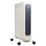 Refurbished electriQ 2400W Smart WiFi Eco Oil-Free Radiator & Panel Heater with Thermostat Timer & Remote - White