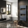 Refurbished electriQ Flat Panel Electric Towel Radiator H1200xW500mm - Grey