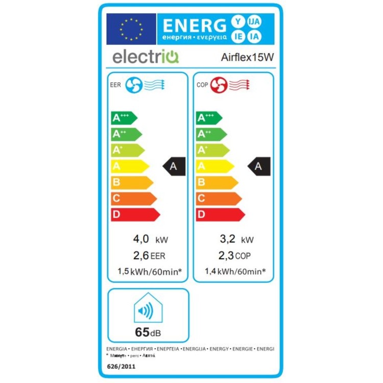 Refurbished Refurbished electriQ AirFlex 14000 BTU 4kW SMART WIFI Portable Air Conditioner