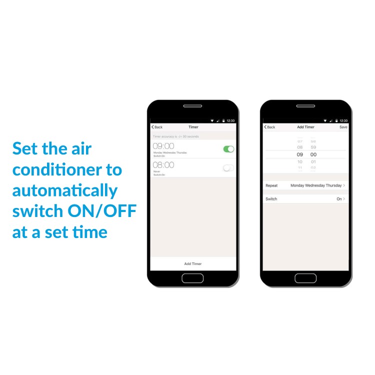 Refurbished Refurbished electriQ AirFlex 14000 BTU 4kW SMART WIFI Portable Air Conditioner