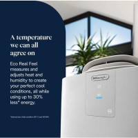 Delonghi A+ AP98 Pinguino 11500 BTU Quiet Mobile Air Conditioner - GentleJet & Low Energy