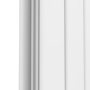 GRADE A2 - Eco Eleganza White Vertical Flat Designer Aluminium Radiator 1800x525mm Double Panel 5124 BTU