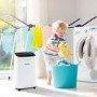 GRADE A2 - electriQ 12L Quiet Low-Energy Dehumidifier and  Air Purifier