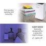 GRADE A2 - electriQ 12L Quiet Low-Energy Dehumidifier and  Air Purifier