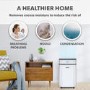 GRADE A2 - electriQ 25L Low-Energy Smart Laundry Dehumidifier