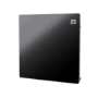 Refurbished - Low Energy 350W Smart Infrared Designer Glass Panel Heater - IP44 Bathroom Safe Wall Mountable or Free Standing 600x600mm - Black