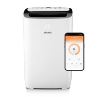 Refurbished electriQ EcoSilent 10500 BTU Smart Portable Air Conditioner with Air Purifier and Heat Pump 