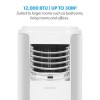 Refurbished electriQ 12000 BTU Portable Air Conditioner for rooms up to 30 sqm