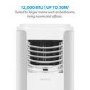 Refurbished electriQ 12000 BTU Portable Air Conditioner for rooms up to 30 sqm