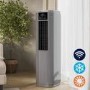 Refurbished electriQ SupremeCool 14000 BTU Quiet Smart Portable Air Conditioner with Heat Pump