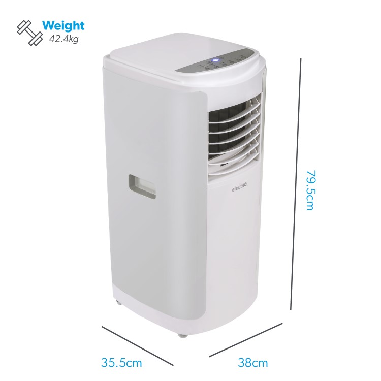GRADE A3 - electriQ 12000 BTU Portable Air Conditioner