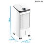 electriQ Slimline ECO Evaporative Humidifier with built-in Air Purifier and Cooling function