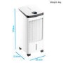 GRADE A2 - electriQ Slimline ECO Evaporative Air Cooler with built-in Air Purifier and Humidifier