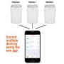 GRADE A1 - TCL AC12 12000 BTU Eco Smart App WIFI Portable Air Conditioner for rooms up to 30 sqm Alexa Enabled 