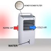 GRADE A1 - electriQ 10L Evaporative Air Cooler and anti-bacterial Air Purifier with Remote control