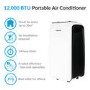 GRADE A3 - Amcor 12000 BTU Portable Air Conditioner for rooms up to 30 sqm