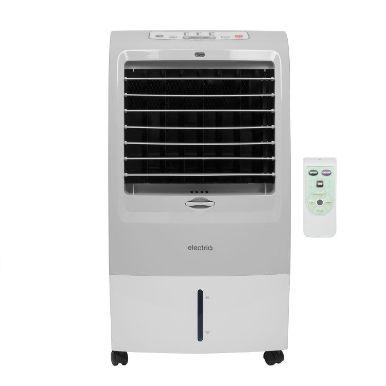 GRADE A3 - electriQ 15L Portable Evaporative Air Cooler Air Purifier with anti-Bacterial Ioniser and Humidifier