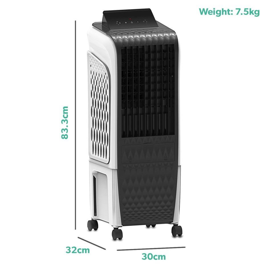 Buy electriQ 16L Portable Evaporative Air Cooler Air Purifier with anti
