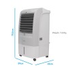 GRADE A3 - electriQ 15L Portable Evaporative Air Cooler Air Purifier with anti-Bacterial Ioniser and Humidifier