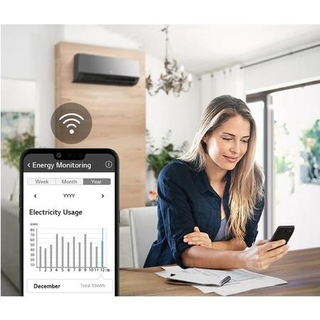LG Artcool 18000 BTU WiFi Smart DC Inverter Wall Split Air Conditioner with Heat Pump