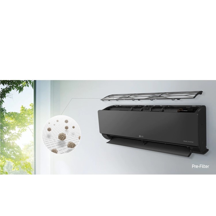 LG Artcool 18000 BTU WiFi Smart DC Inverter Wall Split Air Conditioner with Heat Pump