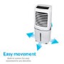 50L Evaporative Air Cooler and Antibacterial Air Purifier for areas up to 70 sqm