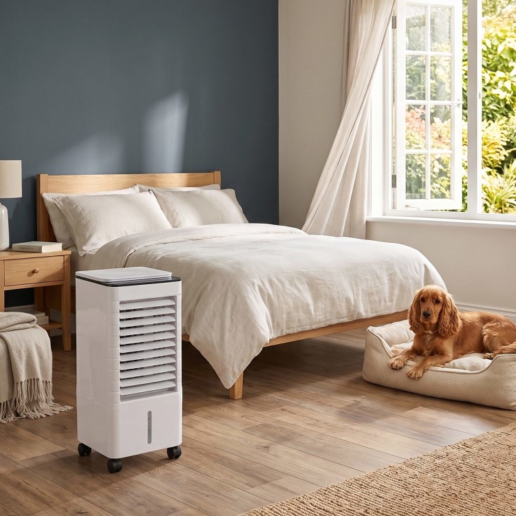GRADE A1 - AKAI 7L Evaporative Air Cooler with Remote Control