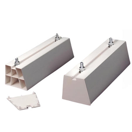 ACBFS450P  Floor Stand Base Set for Air Conditioner Unit / Heat Pump up to 300 kg PVC 450mm length 