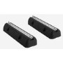 GRADE A2 - ACBFS600AR  Anti-Vibration Noise Reduction Rubber Floor Stand Base Set for Air Conditioner Unit / Heat Pump up to 400 kg 600mm length