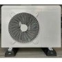 GRADE A2 - ACBFS600AR  Anti-Vibration Noise Reduction Rubber Floor Stand Base Set for Air Conditioner Unit / Heat Pump up to 400 kg 600mm length