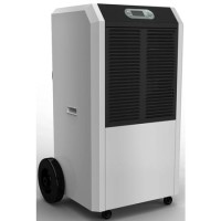GRADE A2 - Amcor 90 litre per day Commercial Dehumidifier on Large wheels with digital humidistat and uplift pump