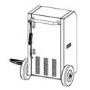 GRADE A2 - Amcor 90 litre per day Commercial Dehumidifier on Large wheels with digital humidistat and uplift pump