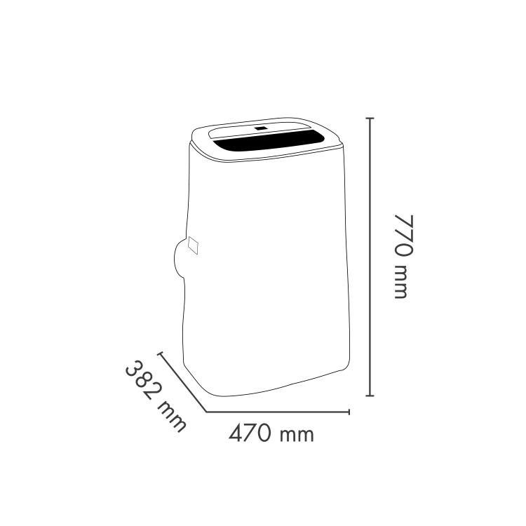 Refurbished Argo 12000 BTU Portable Air Conditioner with Heating Function