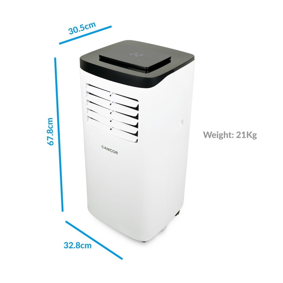 Buy GRADE A2 Amcor 7000 BTU Slim & Portable Air Conditioner for rooms