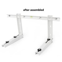 GRADE A2 - ACWALLBKTLP electriQ Air Conditioner outdoor unit Wall Mount Brackets - all models Up to 140kg