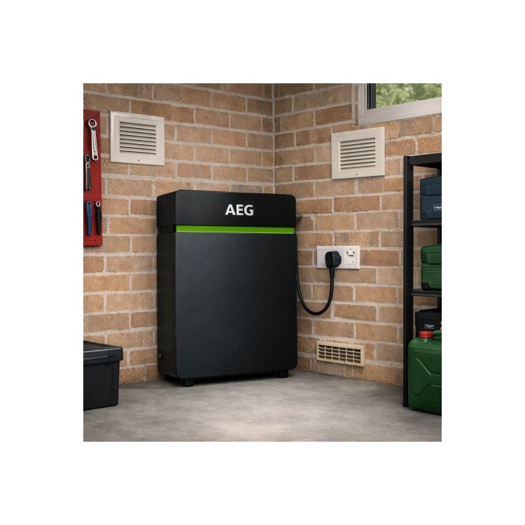 AEG SolarCube 9.6kWh Plug-In Home Energy Storage Battery with 10-Year Guarantee - August Pre-Order