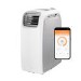 electriQ 14000 BTU Smart Portable Air Conditioner with Heat Pump