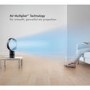 Dyson AM06 12 Inch Desk Fan - White and Silver