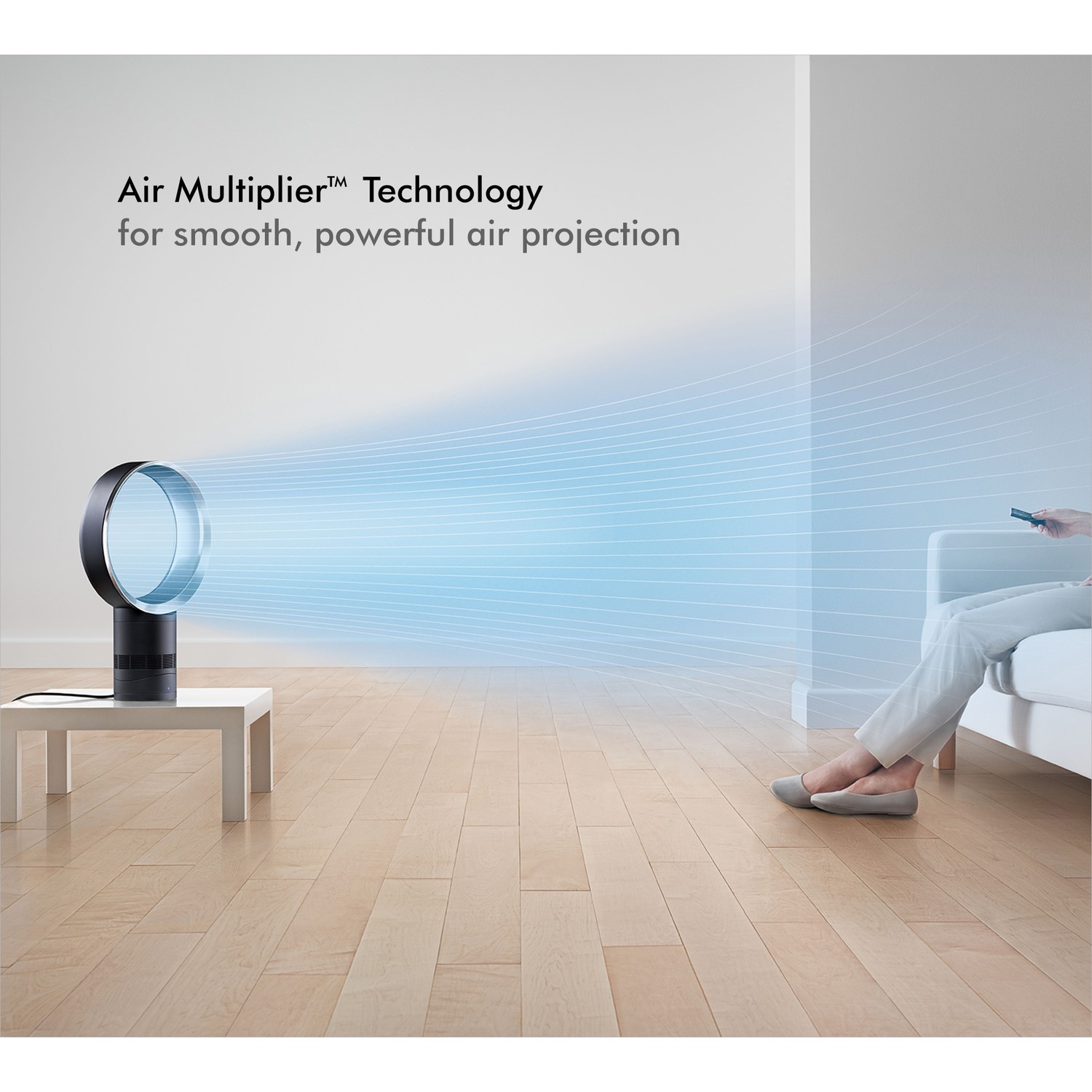 Dyson am06 white and silver desk fan deals