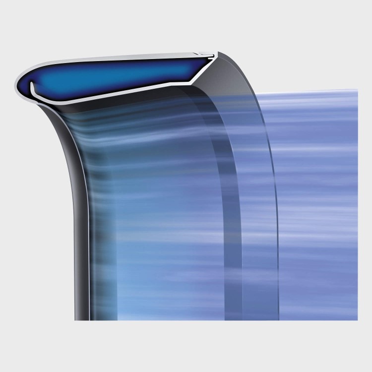 GRADE A1 - As new but box opened - Dyson AM07 Cooling Tower Fan -  Iron and Blue