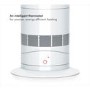 Dyson AM09 Hot+Cool Jet Focus Cooling Fan and Heater - White and Nickel