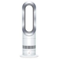 Dyson AM09 Hot+Cool Jet Focus Cooling Fan and Heater - White and Nickel Dyson AM09 Hot+Cool Jet Focus Cooling Fan and Heater - White and Nickel