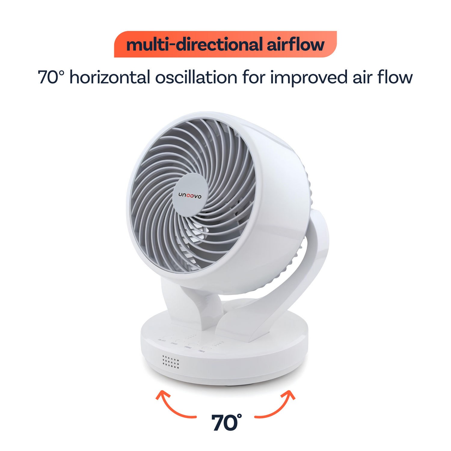 7 Inch Panel Fan Buy 7 Inch Oscillating Desk Fan - Powerful & Compact from Aircon Direct