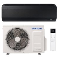 Samsung Premium AI Wind-Free Smart 9000 BTU A+++ Wall Mounted Air Conditioner with Heat Pump - Black