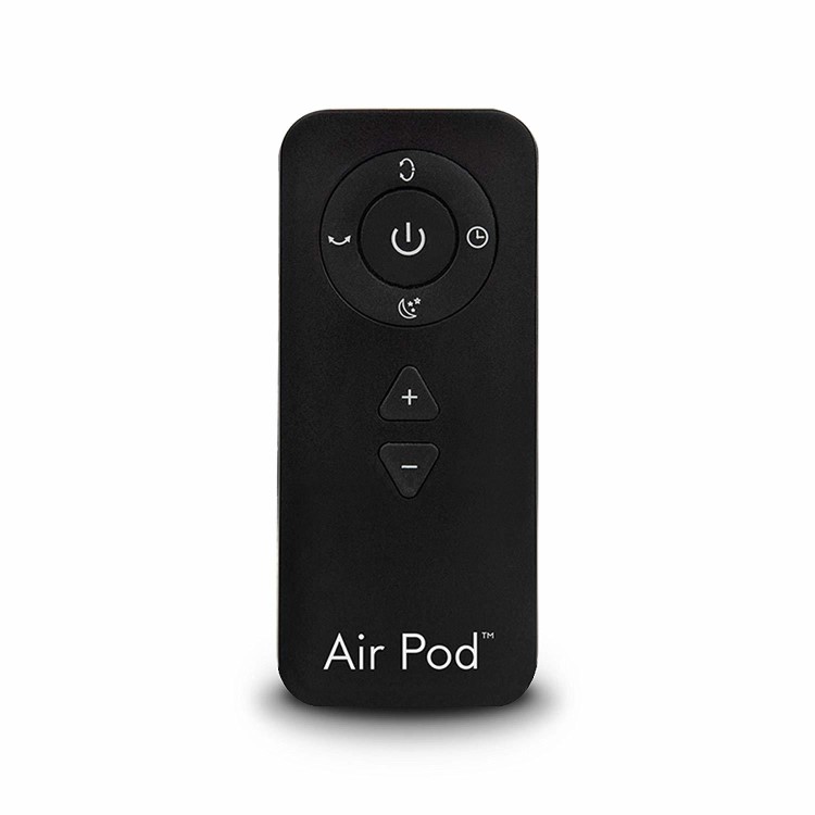 AirPod 10 inch Bladeless Fan with 6 Speeds and Oscillation Function - Black