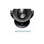 AirPod 10 inch Bladeless Fan with 6 Speeds and Oscillation Function - Black