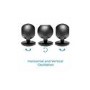 AirPod 10 inch Bladeless Fan with 6 Speeds and Oscillation Function - Black