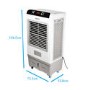Refurbished electriQ 60L Evaporative Air Cooler and Air Purifier with anti-Bacterial Ioniser for areas up to 80 sqm