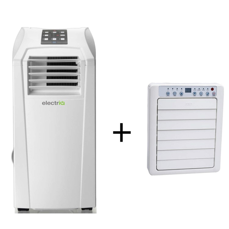 electriQ Airflex 14000 BTU 4KW Air Conditioner and Comfort kit bundle